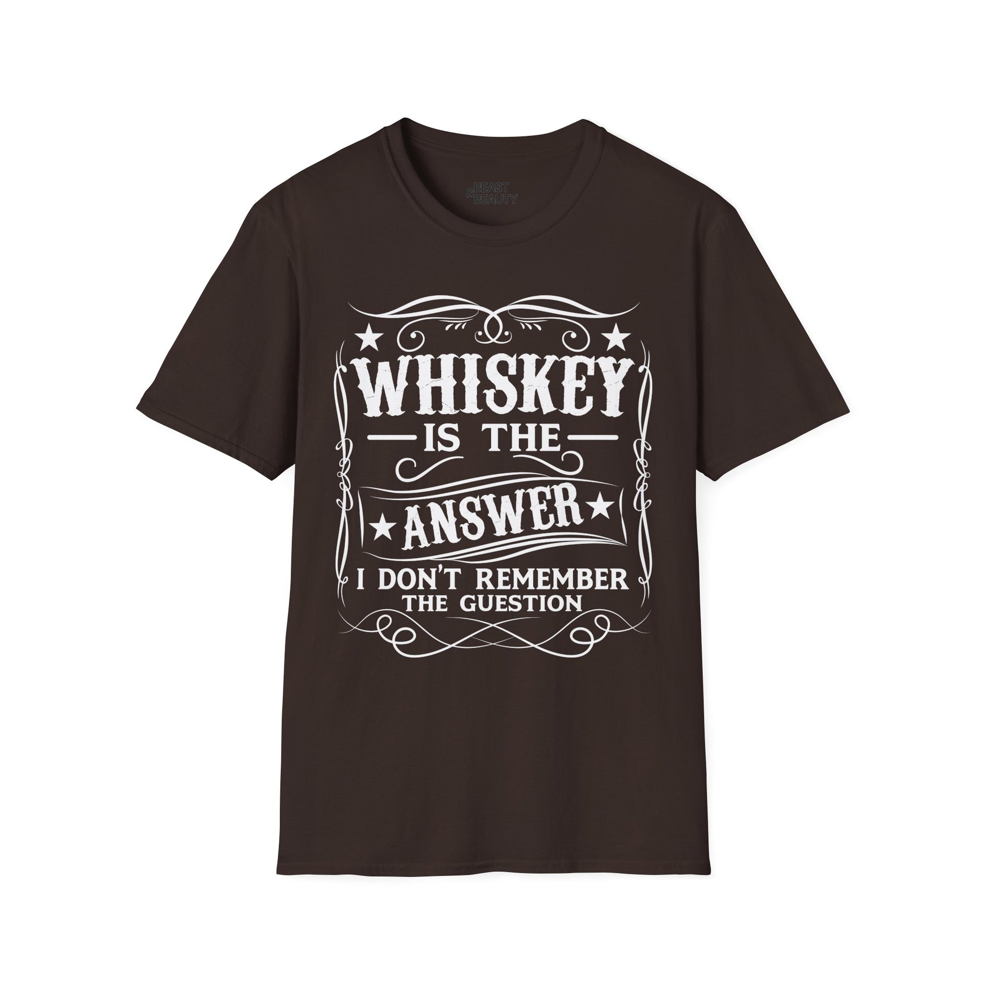 Whiskey Is the Answer T-Shirt t-shirt product image 5 from Beast and Beauty