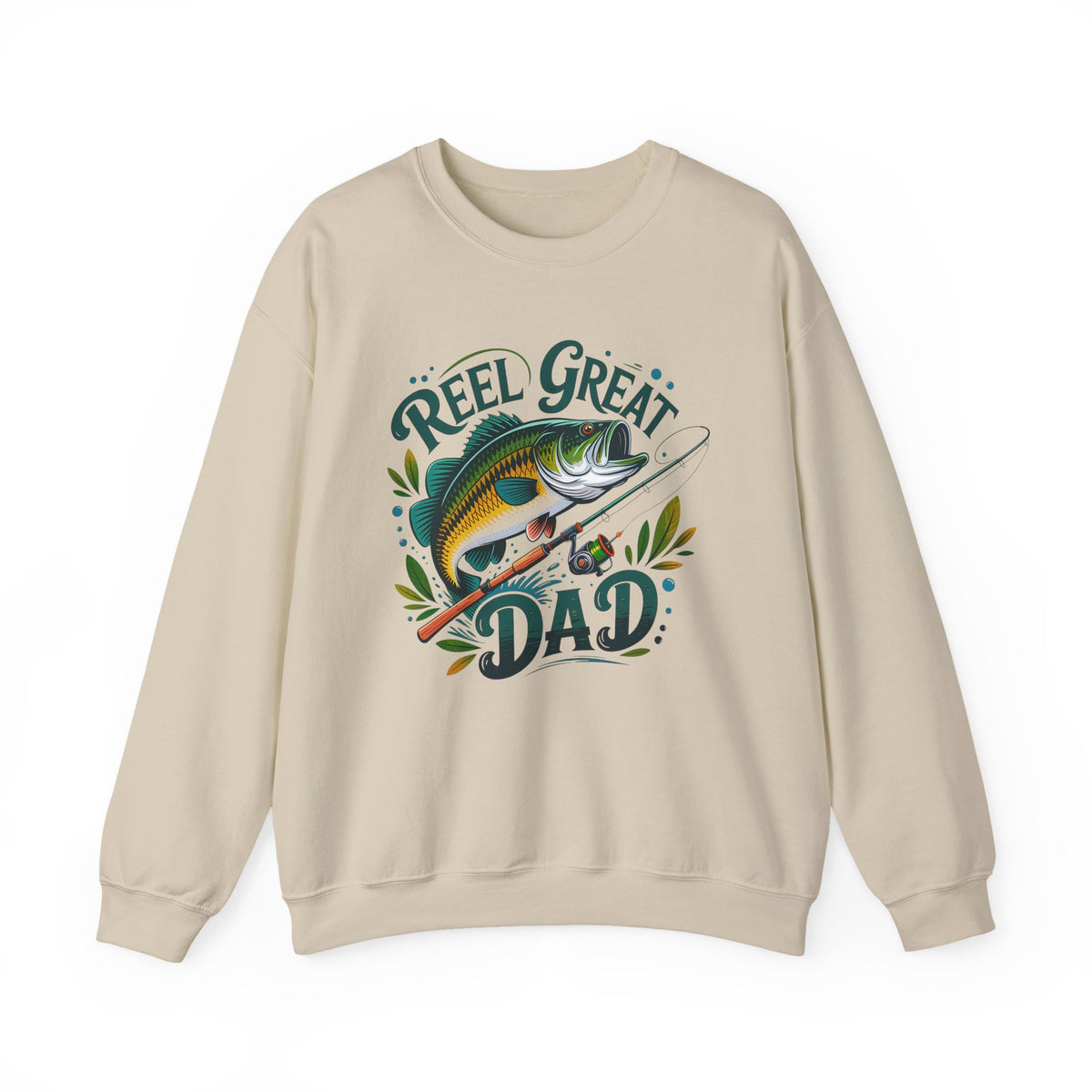Reel Great Dad Fishing Sweatshirt