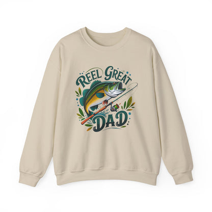 Reel Great Dad Fishing Sweatshirt