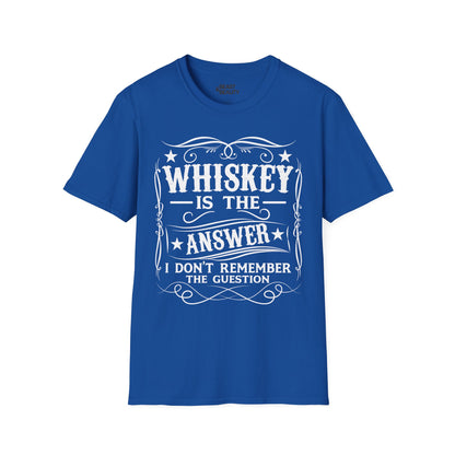 Whiskey Is the Answer T-Shirt t-shirt product image 3 from Beast and Beauty