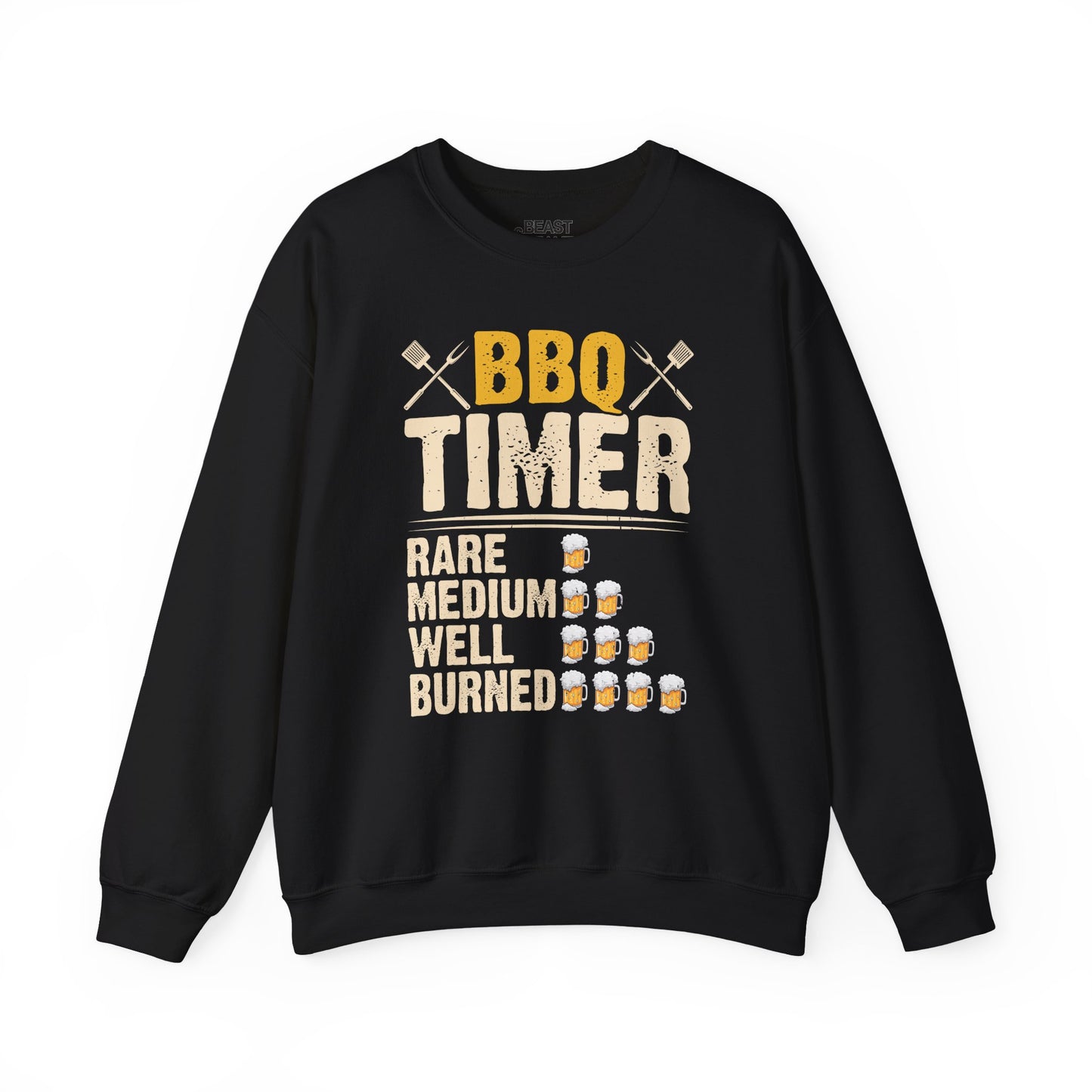 BBQ Timer Funny Grilling Sweatshirt
