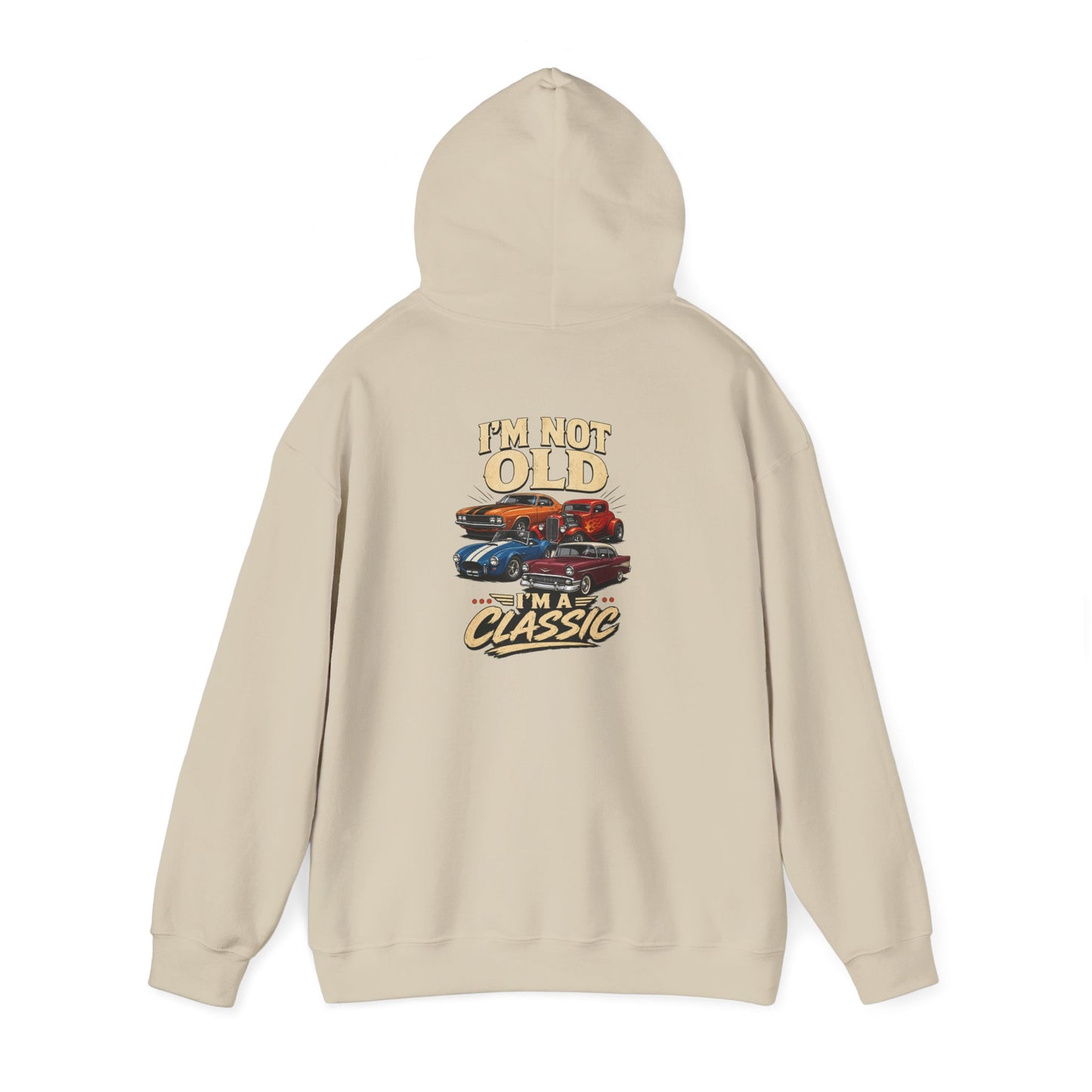 i'm not old i'm a classic car hoodie hoodie second colour product image