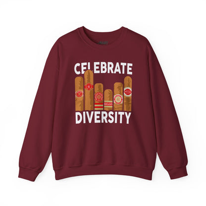 Celebrate Diversity Cigar Lover Sweatshirt