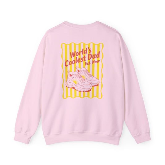 world's coolest dad retro sweatshirt sweatshirt alternate colour product image