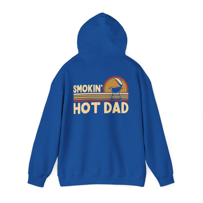 smokin' hot dad bbq hoodie hoodie fifth colour product image