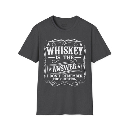 Whiskey Is the Answer T-Shirt t-shirt product image 2 from Beast and Beauty