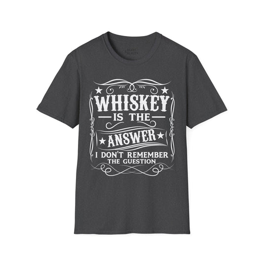 Whiskey Is the Answer T-Shirt t-shirt product image 2 from Beast and Beauty