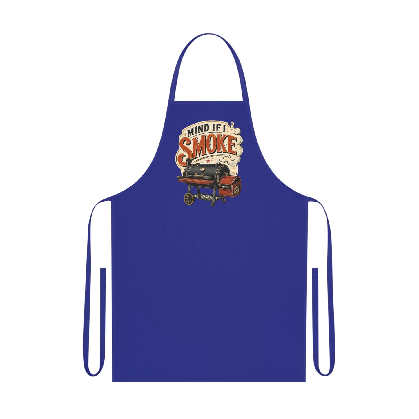 mind if i smoke bbq apron clothing third colour product image