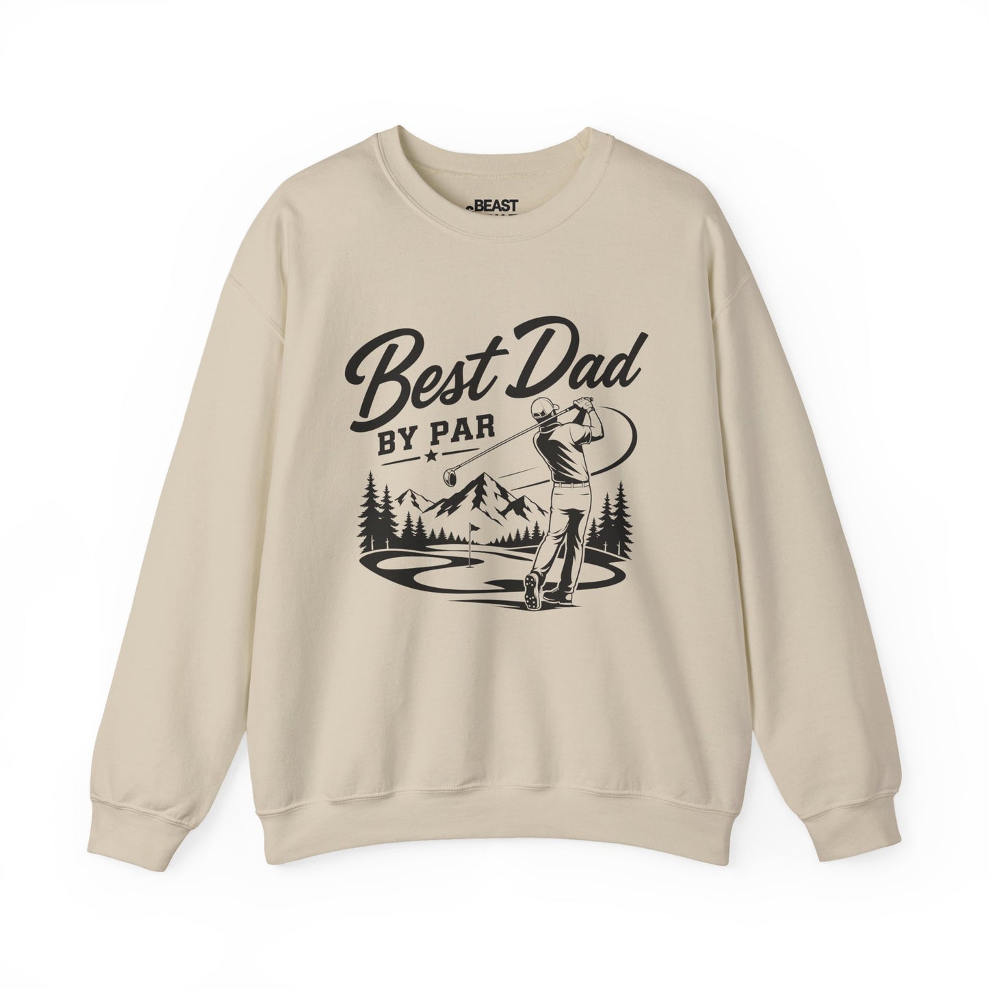 Best Dad By Par Golf Dad Sweatshirt