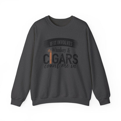 Whiskey and Cigars Sweatshirt