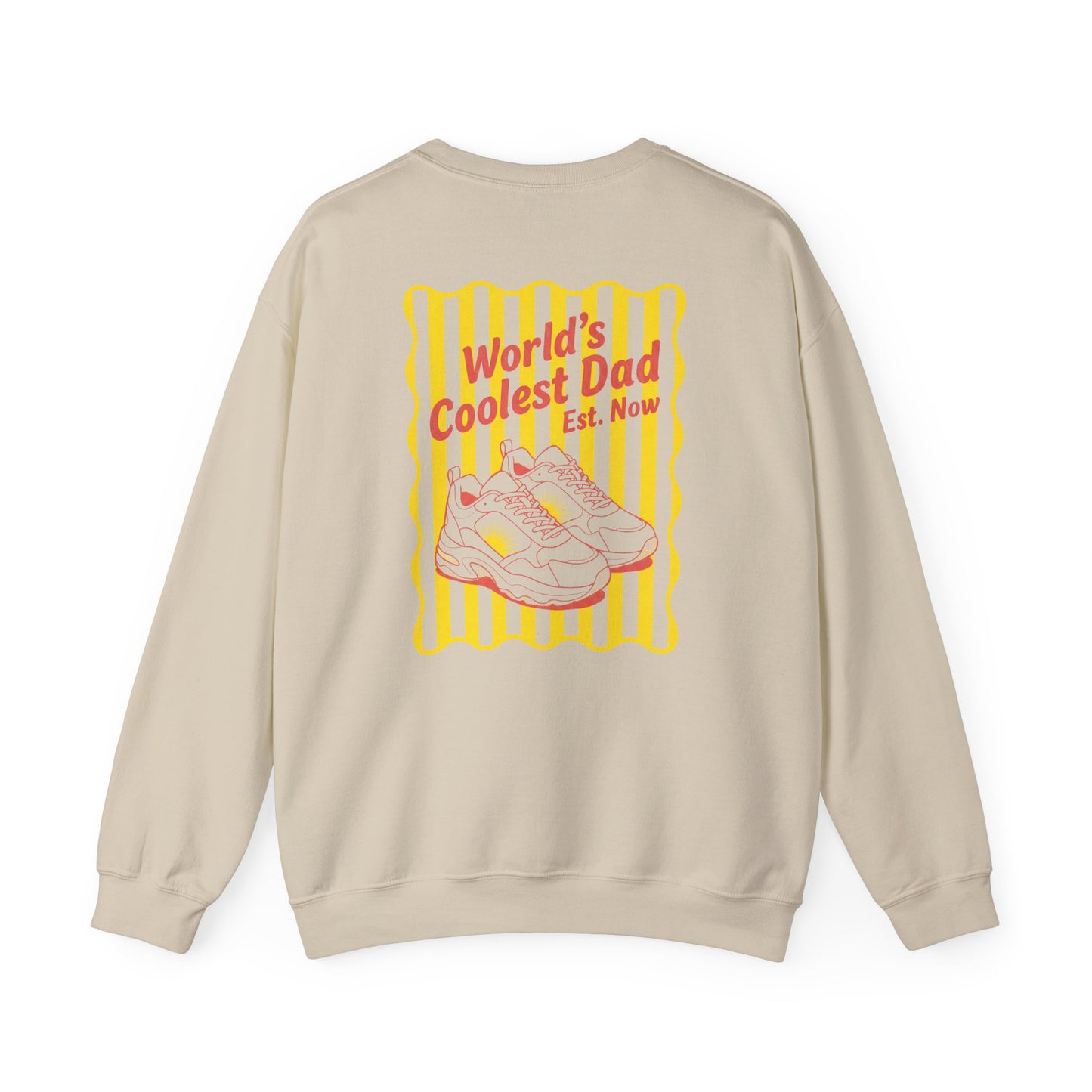 world's coolest dad retro sweatshirt sweatshirt second colour product image