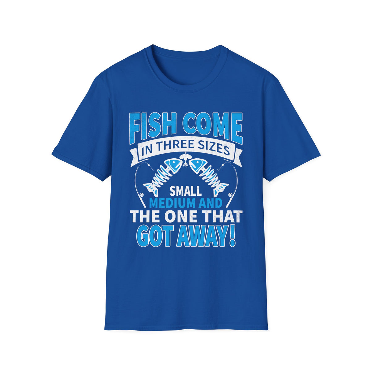 dark chocolate t-shirt with the one that got away fishing joke print