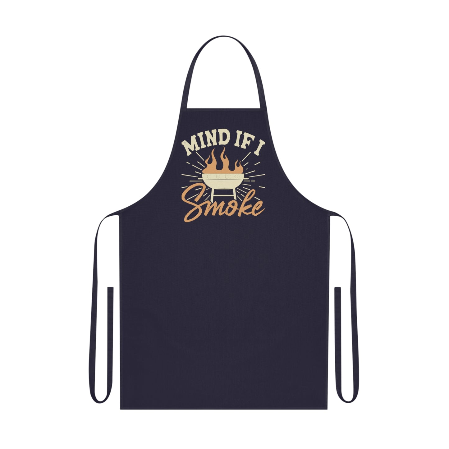 mind if i smoke bbq grilling apron clothing alternate colour product image