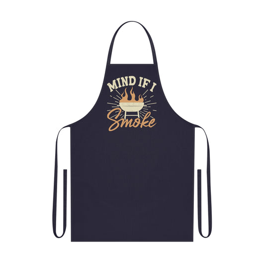 mind if i smoke bbq grilling apron clothing alternate colour product image