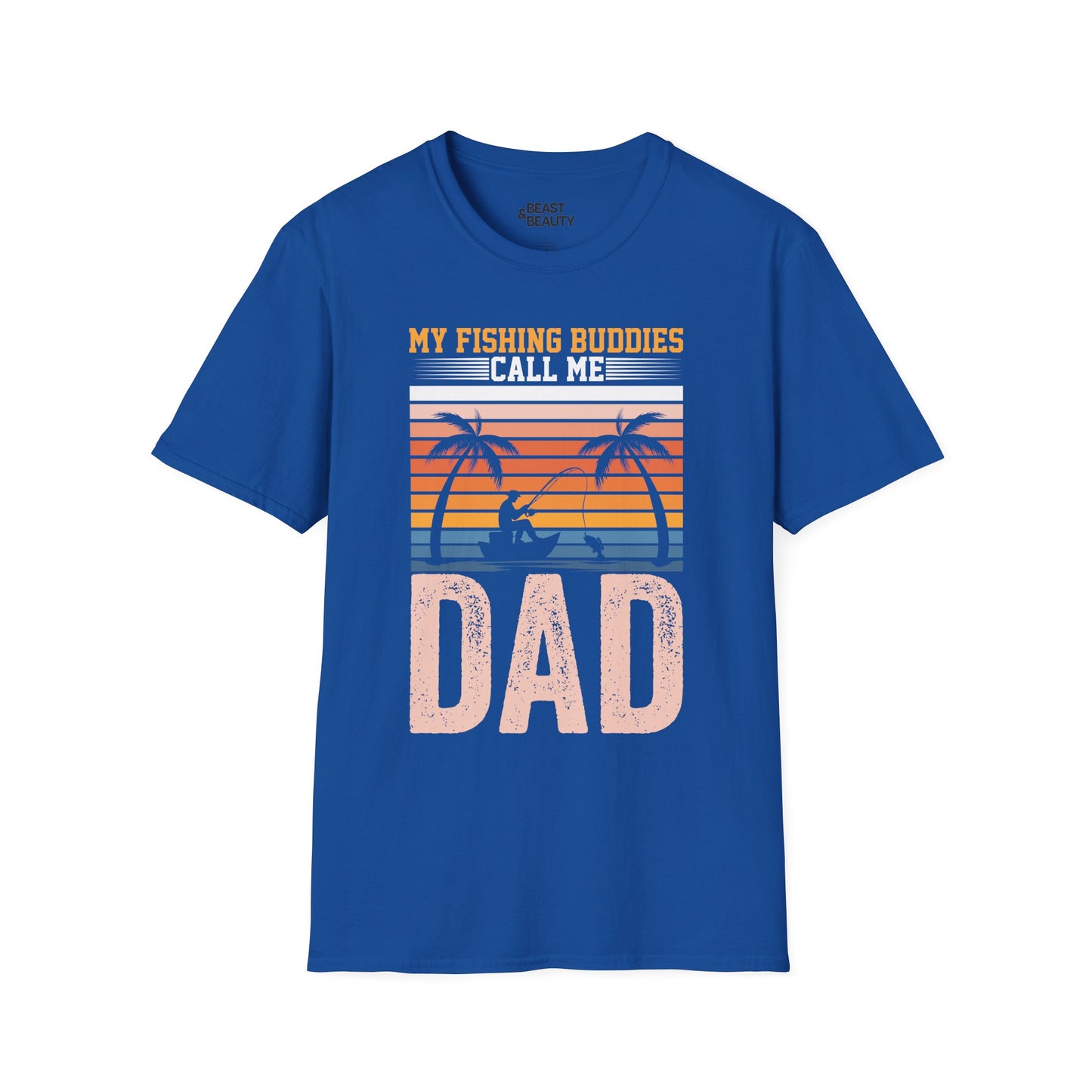 My Fishing Buddies Call Me Dad T-Shirt t-shirt product image 5 from Beast and Beauty