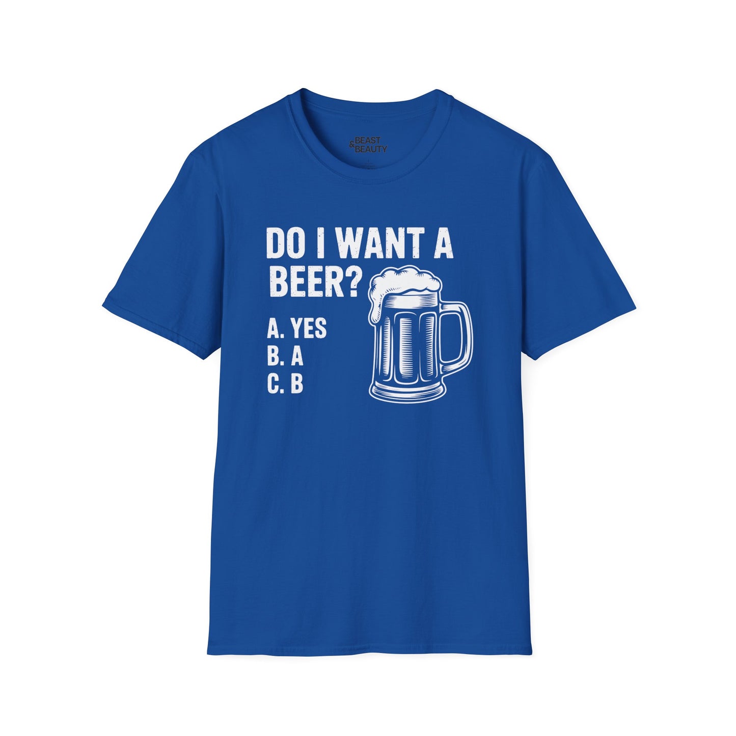 Do I Want a Beer Dad T-Shirt t-shirt product image 3 from Beast and Beauty