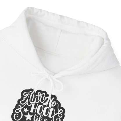 Ain't No Hood Like Fatherhood Hoodie | Funny Dad Gift | Sizes S-3XL - funny hoodie by Cheeky Business