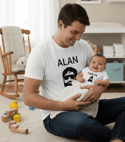 Alan & Carlos Matching Dad and Baby Set matching outfit set product image 3 from Beast and Beauty
