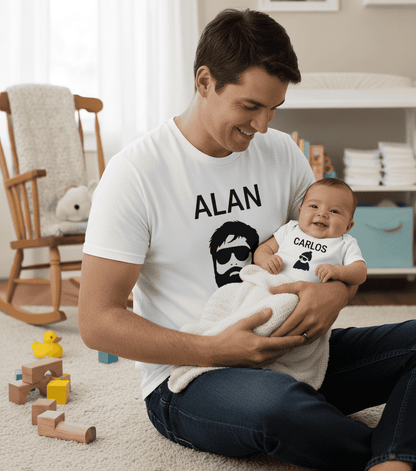 Alan & Carlos Matching Dad and Baby Set matching outfit set product image 6 from Beast and Beauty