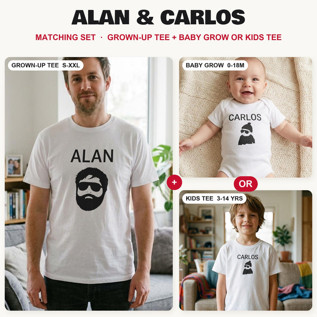 Alan & Carlos Matching Set