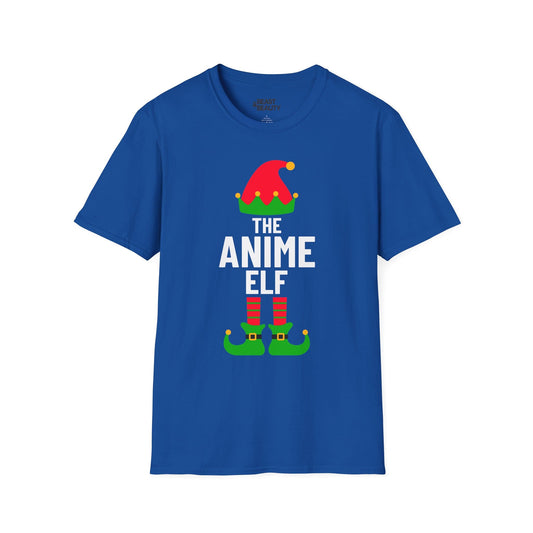 the anime elf christmas t-shirt royal t-shirt Christmas gift idea