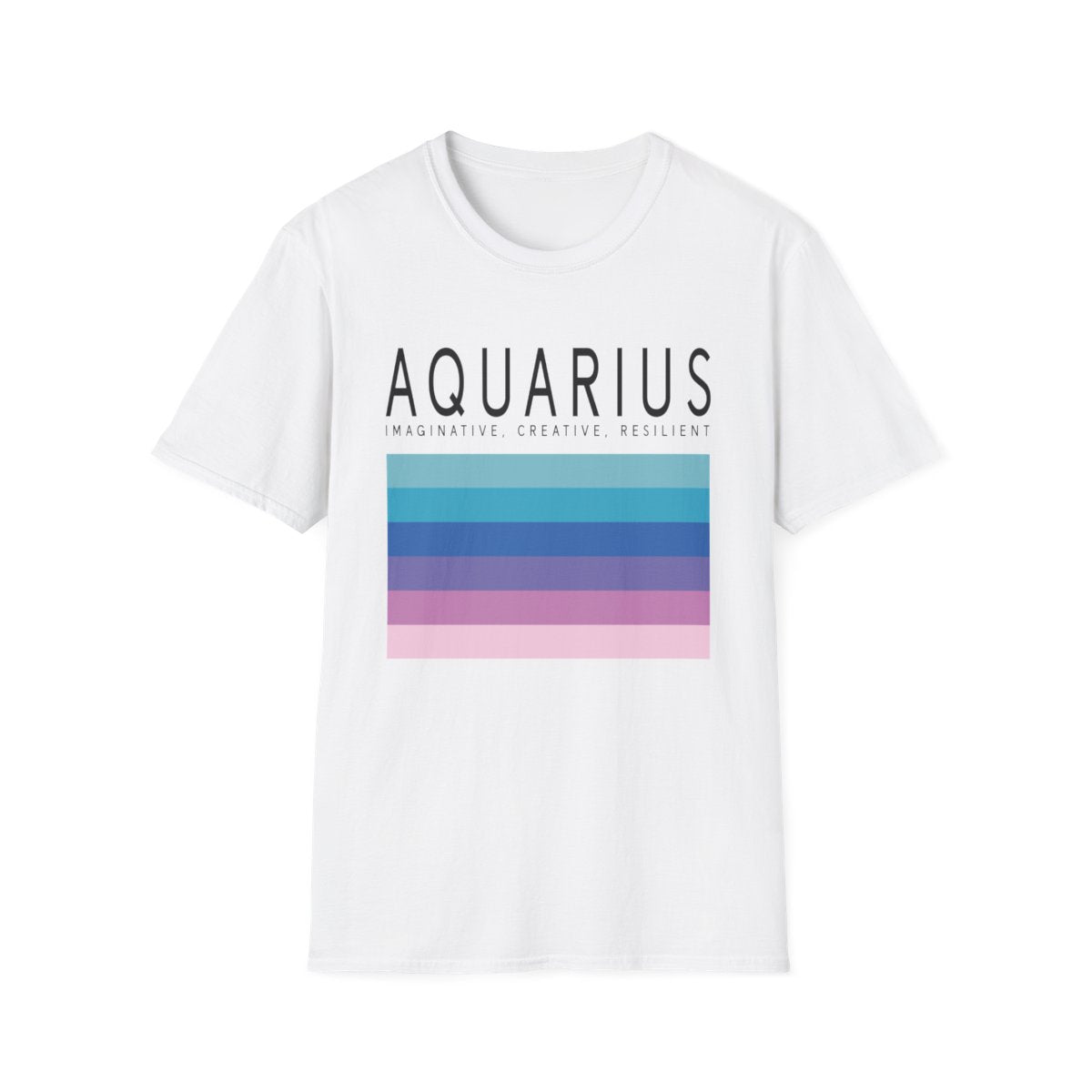 Aquarius Zodiac Graphic T-Shirt - funny t-shirt by Cheeky Business