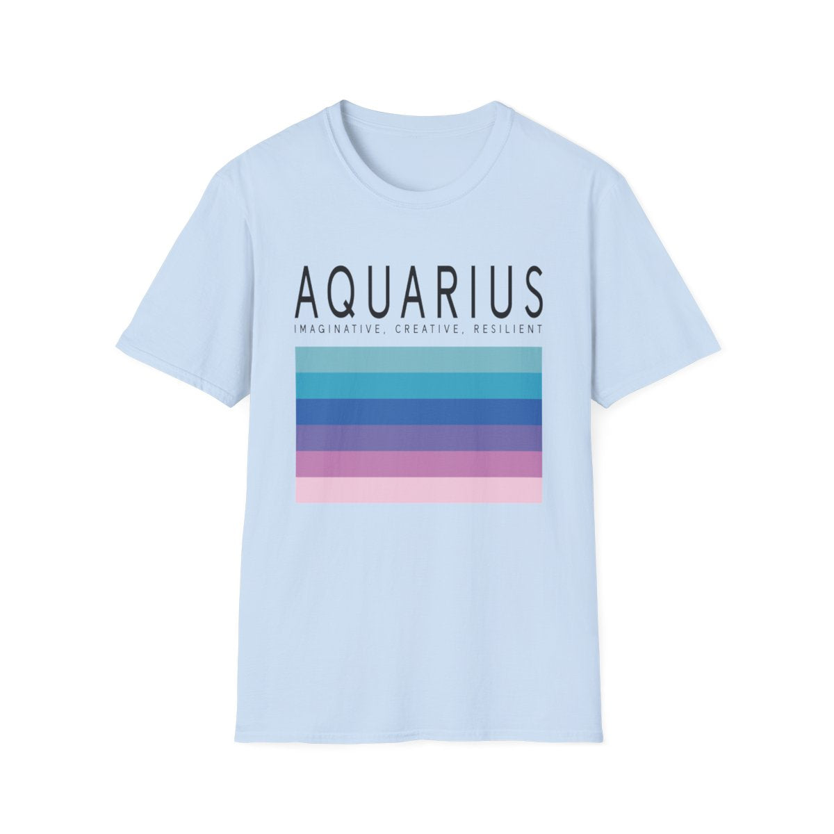 Aquarius Zodiac Graphic T-Shirt - funny t-shirt by Cheeky Business