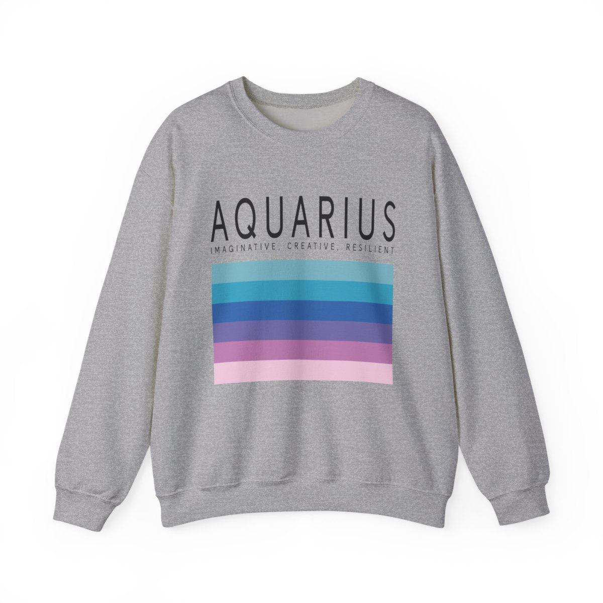 Aquarius Zodiac Sign Sweatshirt - funny sweatshirt by Cheeky Business
