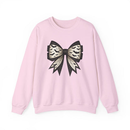 Bat Lace Bow Sweatshirt - funny sweatshirt by Cheeky Business