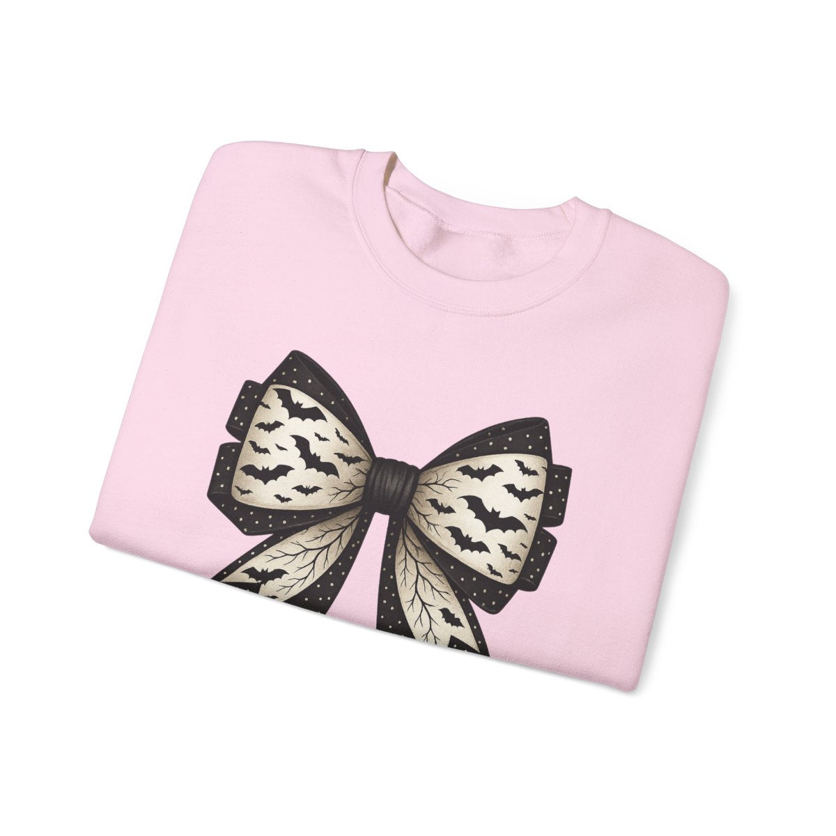 Bat Lace Bow Sweatshirt - funny sweatshirt by Cheeky Business