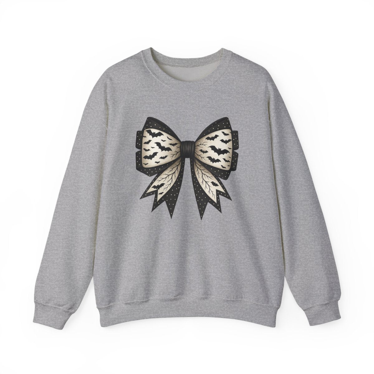 Bat Lace Bow Sweatshirt - funny sweatshirt by Cheeky Business