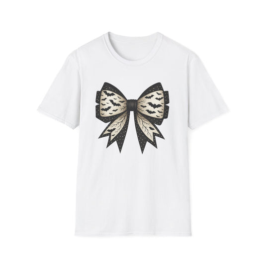 Bat Lace Bow T-Shirt - funny t-shirt by Cheeky Business