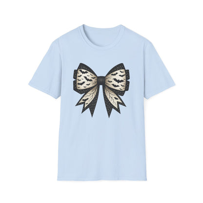 Bat Lace Bow T-Shirt - funny t-shirt by Cheeky Business