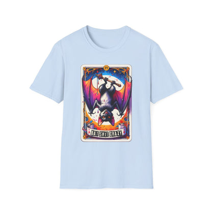 Batshit Crazy Tarot Graphic T-Shirt - funny t-shirt by Cheeky Business