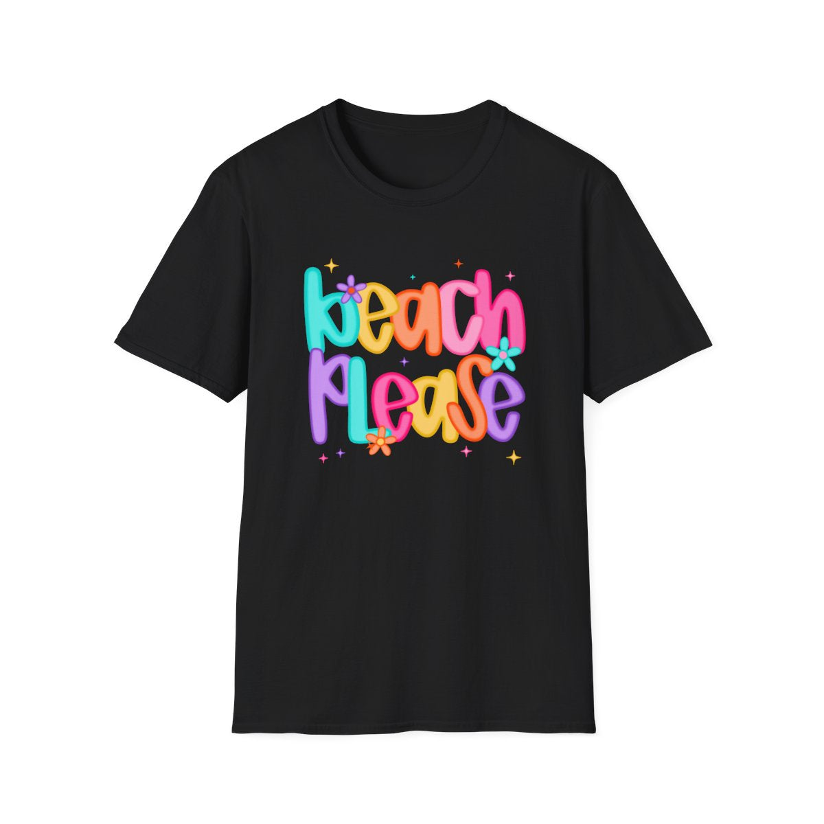 Beach Please T-Shirt - funny t-shirt by Cheeky Business