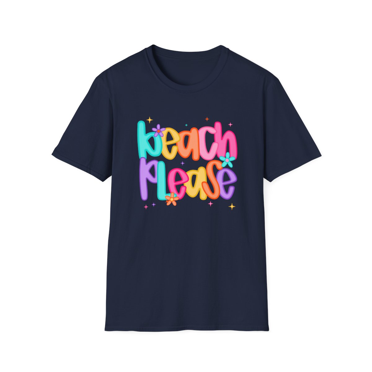 Beach Please T-Shirt - funny t-shirt by Cheeky Business