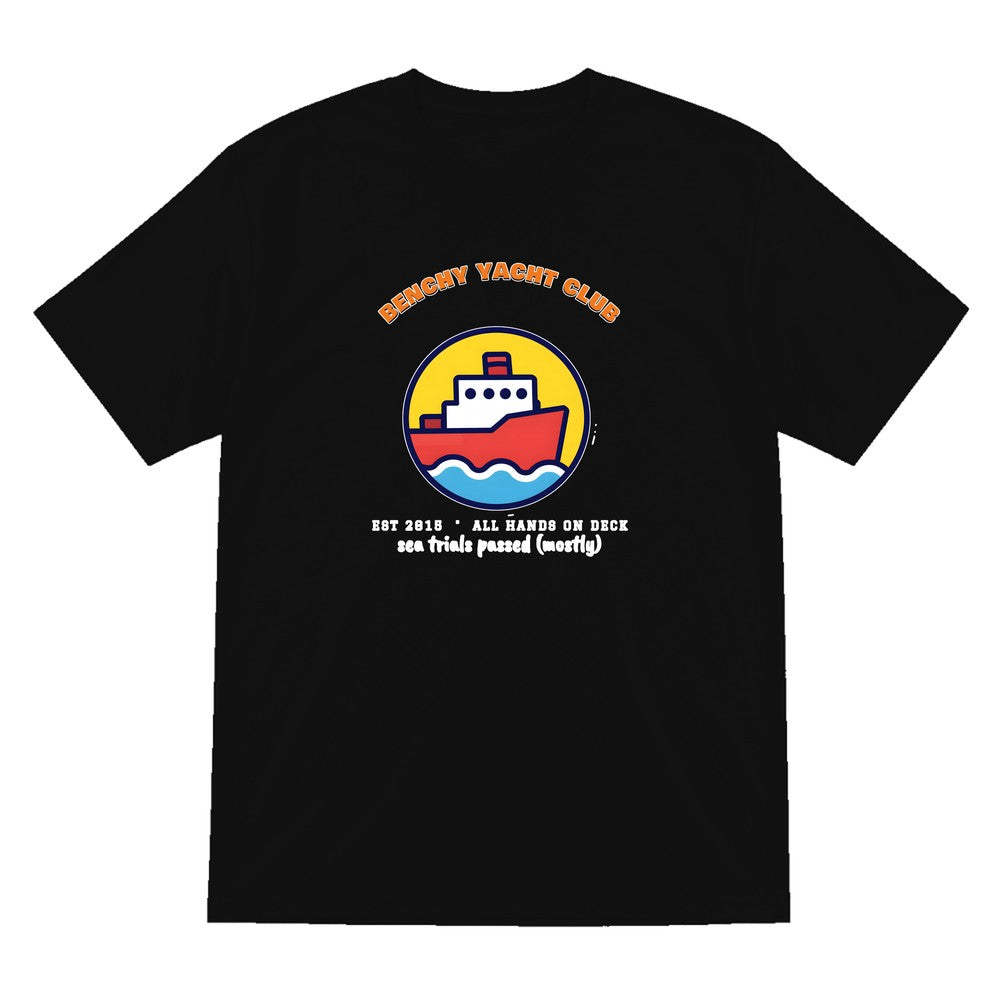 Benchy Yacht Club Funny 3D Printing T-Shirt & Sweatshirt T-Shirt in Black