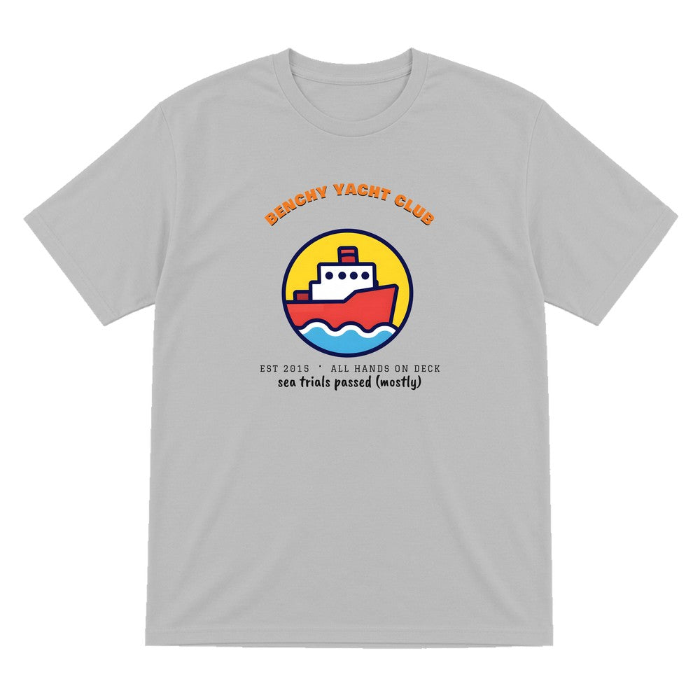Benchy Yacht Club Funny 3D Printing T-Shirt & Sweatshirt T-Shirt in Sport Grey