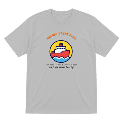 Benchy Yacht Club Funny 3D Printing T-Shirt & Sweatshirt T-Shirt in Sport Grey