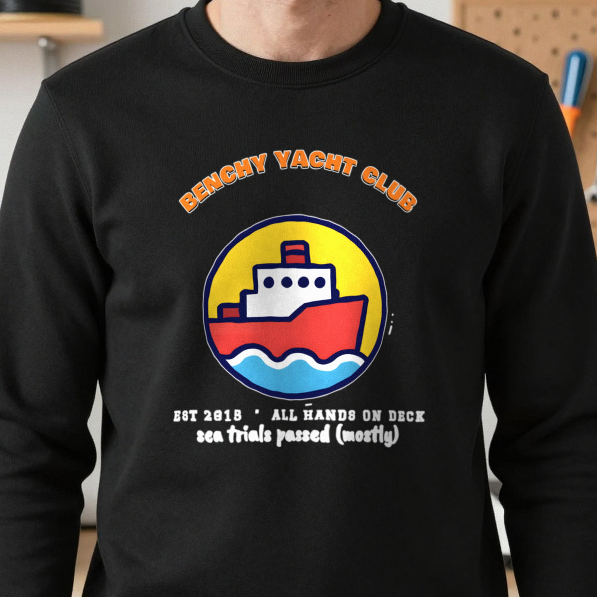 Benchy Yacht Club Funny 3D Printing T-Shirt & Sweatshirt in another colour