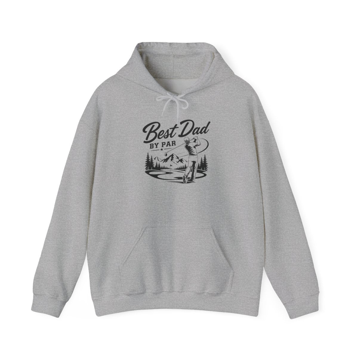 Best Dad By Par Golf Hoodie - funny hoodie by Cheeky Business