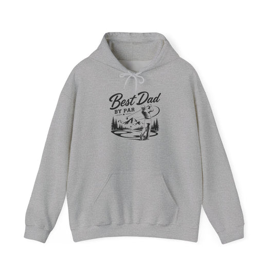 Best Dad By Par Golf Hoodie - funny hoodie by Cheeky Business