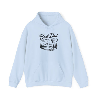 Best Dad By Par Golf Hoodie - funny hoodie by Cheeky Business