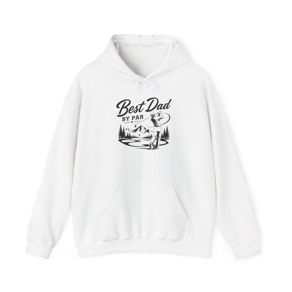 Best Dad By Par Golf Hoodie - funny hoodie by Cheeky Business