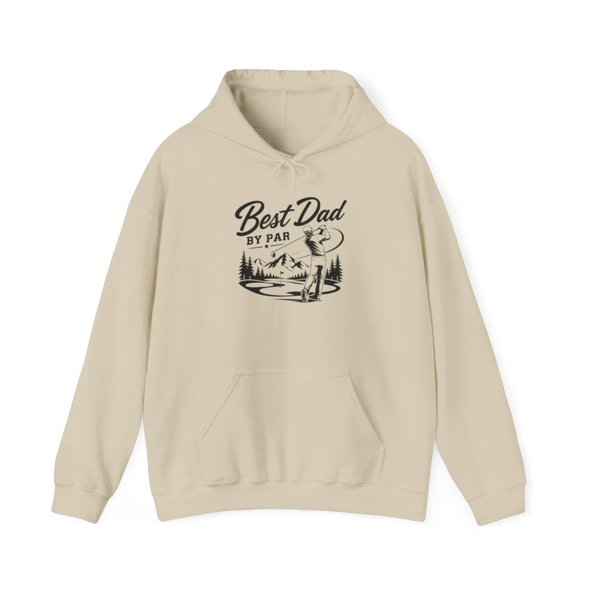 Best Dad By Par Golf Hoodie - funny hoodie by Cheeky Business