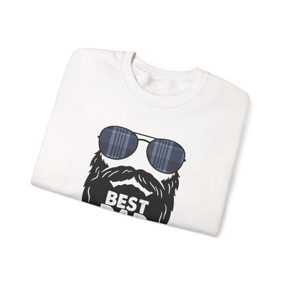 Best Dad Ever Sweatshirt | Funny Bearded Dad Gift | Sizes S-5XL - funny sweatshirt by Cheeky Business