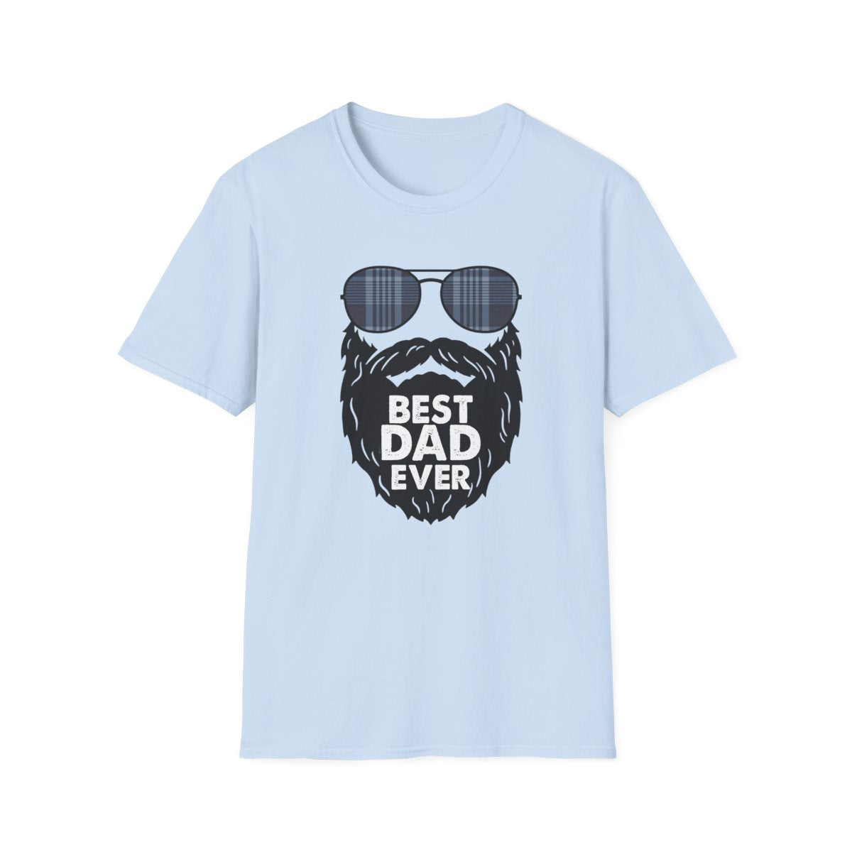 Best Dad Ever T-Shirt | Funny Bearded Dad Gift Tee | Sizes S-3XL - funny t-shirt by Cheeky Business