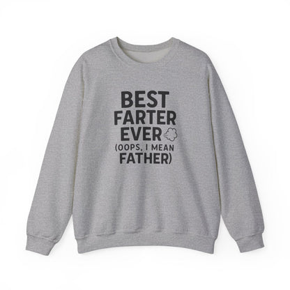 Best Farter Ever Sweatshirt | Funny Dad Gift | Sizes S-5XL - funny sweatshirt by Cheeky Business