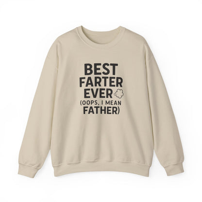 Best Farter Ever Sweatshirt | Funny Dad Gift | Sizes S-5XL - funny sweatshirt by Cheeky Business
