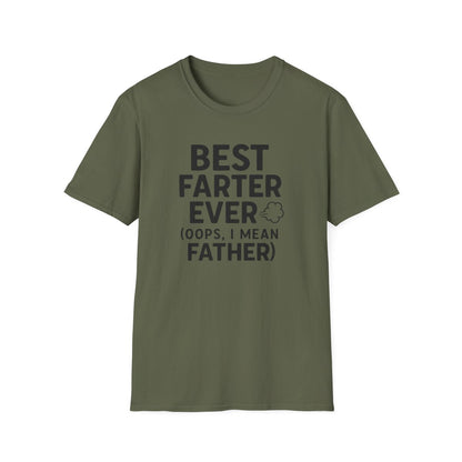Best Farter Ever T-Shirt | Funny Dad Gift Tee | Sizes S-3XL - funny t-shirt by Cheeky Business